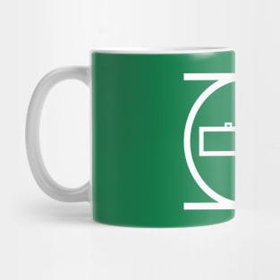 The Green Flashlight Mug